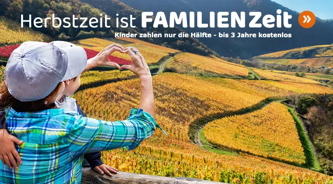 Herbstzeit ist Familienzeit.