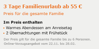 Online-Vorzugsangebot ab 55 Euro Online-Vorzugsangebot ab 55 Euro