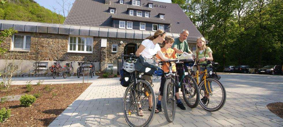 Radfahren in den Jugendherbergen