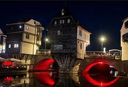 Bad Kreuznach bei Nacht