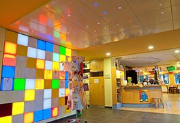 Eingangsbereich der Jugendherberge Bad Marienberg