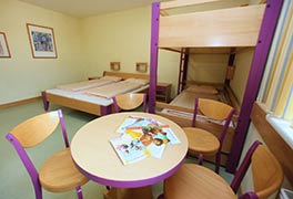Zimmer der Jugendherberge Neustadt