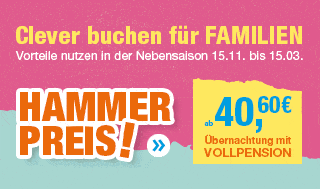 Clever günstig buchen. Hammer Preis ab 40,60 € - Zur Buchung