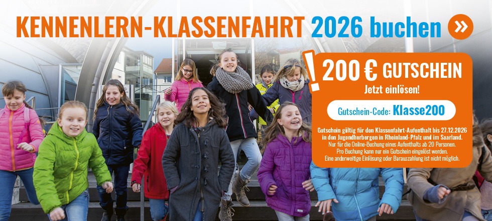 200-Euro-Gutschein für die Klassenfahrt!