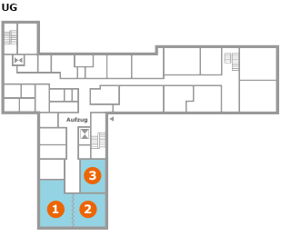 Lageplan Veranstaltungsräume