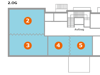 Lageplan Veranstaltungsräume