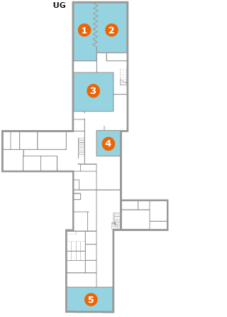 Lageplan Veranstaltungsräume