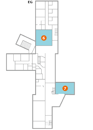 Lageplan Veranstaltungsräume