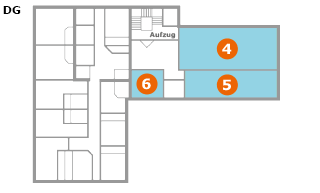 Lageplan Veranstaltungsräume