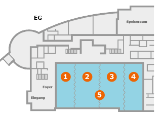 Lageplan Veranstaltungsräume