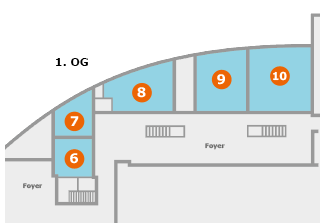 Lageplan Veranstaltungsräume