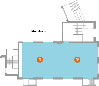 Lageplan Veranstaltungsräume