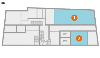 Lageplan Veranstaltungsräume