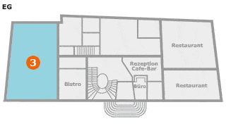 Lageplan Veranstaltungsräume