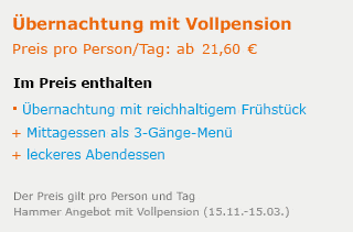 Online-Vorzugsangebot ab 21,60 Euro Online-Vorzugsangebot ab 21,60 Euro