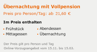 Online-Vorzugsangebot ab 21,60 Euro Online-Vorzugsangebot ab 21,60 Euro