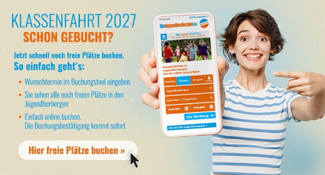 Klassenfahrt schon gebucht?