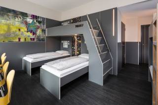 Musterzimmer der CityStar-Jugendherberge Pirmasens