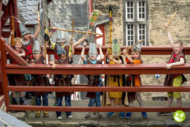 Die aufregenden Ritterspiele auf Burg Stahleck