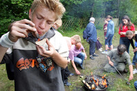 Schüler machen selbst Feuer